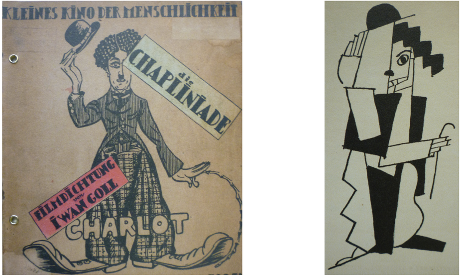 Fernand Léger’s illustration for Yvan Goll’s Die Chaplinade: Eine Kinodichtung (1920)